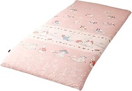 Merry Night Peter Rabbit (TM) Futon Cover "Little Book" Coral Pink Approx. 41.3 x 84.6 inches (105 x