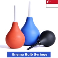 [SG Seller) Enema Bulb Syringe Medical Grade Rubber Wash Plug Irrigator Female Vagina Anal Douche Cl