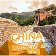 Unlimited China Data Sim Card China Mobile 1/3/5/8/10 GB