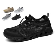 Size36-48 lightweight Men shoes mesh slip-on Causal shoes Loafers for women men