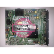 HISENSE 50B7100UW 50B7100 TV ALL IN 1 BOARD MAIN BOARD RIBBON LVDS IR POWER BUTTON