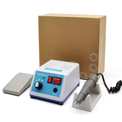 65W Electric Manicure Drill Set Nail Gel Polishing Tool 35000RPM SDE H37L1 Handpiece M4 Micro Motor 