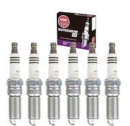 6 pc NGK Ruthenium HX Spark Plugs compatible with Ford F-150 3.3L 3.5L 3.7L V6 2011-2021