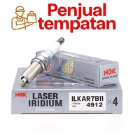 【4912】Spark Plug Myvi 2018, Aruz, Iriz Saga NGK 4912 Vios Altis City Mazd  (ILKAR7B11) Lexus CT 200h