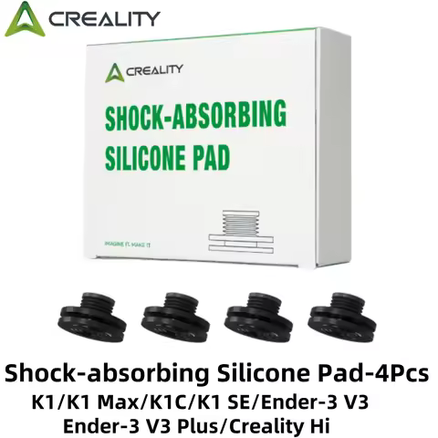 Creality Shock-Absorbing Silicone Pads-4Pcs Strong Flexible for K1/K1 Max/K1C/K1 SE/Ender-3 V3/V3 Pl