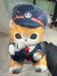 「現貨」 23cm高 ， 日版 mofusand 日本 japan 日本代購 mofusand公仔 大阪mofusand mofusand車長 mofusand站長 貓貓公仔 貓公仔 mofusand