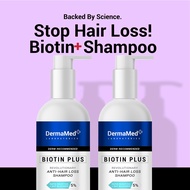 BIOTIN PLUS DHT Blocker Hair Growth Shampoo ELIXIL 5% | Stop Hair Loss