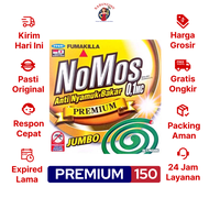 Obat Nyamuk Bakar Nomos Premium Anti DBD Jumbo 10 Jam 150 Gr