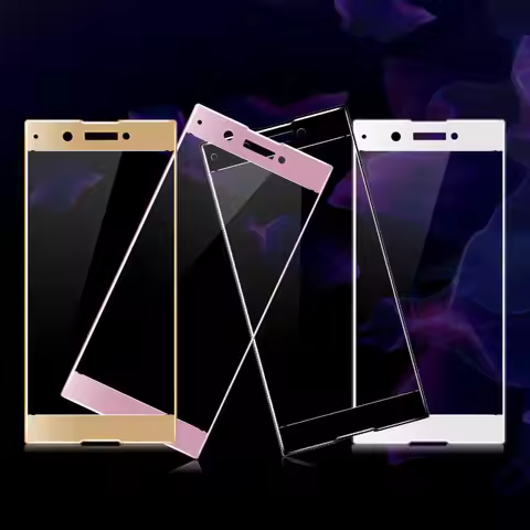 3D Curved Sony Xperia XA1 Tempered Glass 9H Full Cover Screen Protector Film For Sony Xperia XA1 Plu