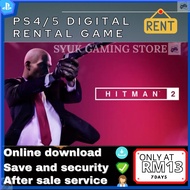 [PS4/5 game]Hitman 2/Rental Game/Genuine Activation/Playstation/7 Days