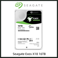 Seagate Exos X18 16TB ST16000NM000J Enterprise HDD - CMR 3.5 Inch Hyperscale SATA 6Gb/s, 7200 RPM, 5