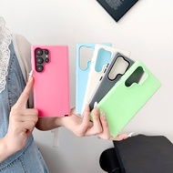 Two-in-One Jelly Phone Case Suitable for Samsung S25 s22 25ultra 23ultra 24ultra Ultra Fe S24fe S23f