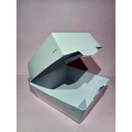 50 Pcs Plain Burger Cardboard Box - 50 pcs Plain Burger Packaging