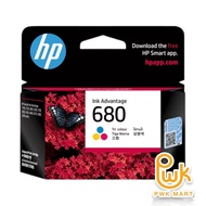 ORIGINAL HP CART 680 F6V26AA TRI-COLOR / F6V27AA BLACK