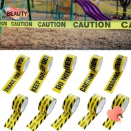 BEAUTY Warning Tape, 4.8CM*25M Black Character Caution Signs Adhesive Tape, Tool DO NOT ENTER KEEP O