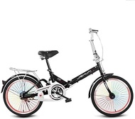 Bicycles Foldable Bicycle 20 Inch Adult Bicycle Student Travel Bicycle Outdoor Leisure Bike Summer Bicycle Speed ??Adjustable Shock Absorber Mini Ultralight Portable
