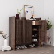 【SG Sales】Nordic solid wood shoe cabinet  storage shoe cabinet  modern simple shoe cabinet  shoe cab