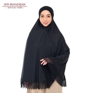 Siti Khadijah Telekung Modish Asanoha Midi in Black (Top Only)