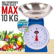 (Manila Stock) Weighing Scale 10KG Food Meat Weighing Kitchen Scale Timbangan Scale Weighing Scale K