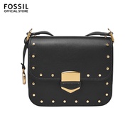 Fossil Female's Lennox Crossbody Bag - Black Leather ZB1974001