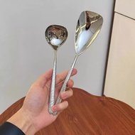 Stainless Steel Spoon, Fork Western Cutlery Dessert Spoon, Soup Spoon, Japanese Inspired Stainless S