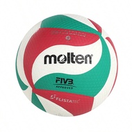 Molten FLISTATEC วอลเลย์บอลขนาด 5 ลูกวอลเลย์บอล PU สำหรับนักเรียนผู้ใหญ่และวัยรุ่นการฝึกซ้อมกลางแจ้ง