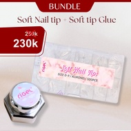 [Save Motif] Rigel Soft Nail Tips+Rigel Soft tip Glue