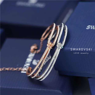 สินค้าพร้อมส่งในไทยของแท้100% Swarovskiของแท้Swarovskiแท้ swarovski กำไลข้อมือ สร้อยข้อมือ Swarovski LIFELONG swarovski กำไล สวารอฟส ของแท้ 100% ของขวัญวาเลนไทน์ swaroski swalovski swar