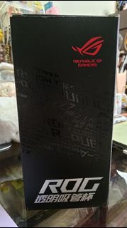 全新ASUS ROG 透明吸管杯 ASUS ROG Transparent Bottle Double Layer 500ml Milk Water Drink Coffee Straw Cup
