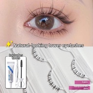 Faiccia | Natural Mixed-race Feel Eyelashes Irregular Whole-piece V-shaped Soft Root