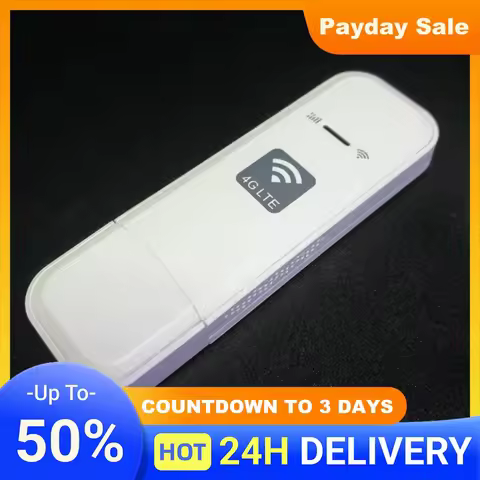 4G LTE USB WiFi Router with SIM Card Slot Portable WiFi LTE USB 4G Modem Plug and Play European Vers