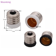 Moonking E17 To European E14 Candelabra Base Soet LED Light Bulb Lamp Adapter Holder NEW