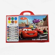 Gratis Ongkir - Buku Melukis Melatih Kemampuan Motorik Anak / Set 3D Coloring Book