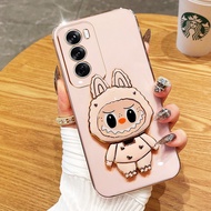 VRQR Labubu Casing for OPPO Reno 12 Pro Reno 12F Realme C65 4G A3 Pro (India) K12 OnePlus Nord CE4 R