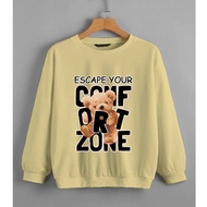 GET FASHION - BAJU SWEATER WANITA ATASAN BEAR SEAT SWEATER HODDIE FASHION CITAYEM SCBD FASHION WEEK 