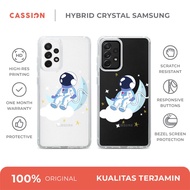 case samsung a71 a51 a70 a50 hybrid crystal cassion man on the moon - samsung a51