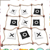 Giant Tic - -Toe Outdoor Game Instant Setup, No Assembly Bean-Bag Toss Games Set,Giant - for Adults