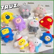 TREASURE TRUZ Mini Plush Dolls Gift For Girls Bag Pendant Keychain HIKUN PODONG CHILLI Stuffed Toys For Kids