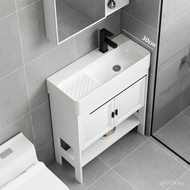 Long Washbasin 30c Small Apartment Washbasin Space Aluminum Bathroom Cabinet * Hanging Cabinet Floor