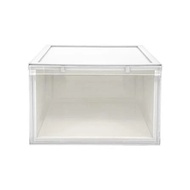 SHOE BOX DIY MONO 28X37X18.3CM WHITE