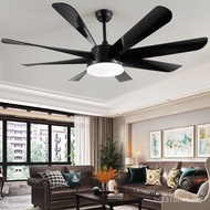 Fan Lamp Hall Modern Lighting Frequency Conversion Dining Room Fan Simple Ceiling Fan Lamp Nordic Hi