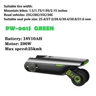 Electric Bike Conversion Kit 31 Miles Range Pedal Assist for Road Bike 12V 10AH Chargeable Battery 1