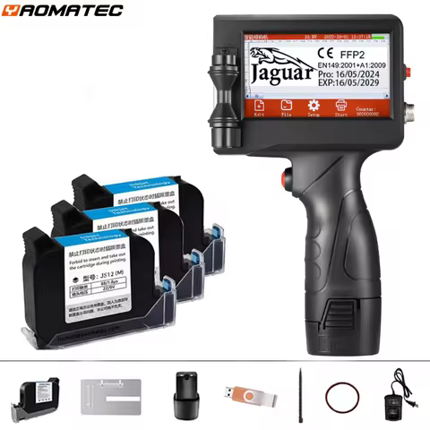 Y300 English language production date number logo expiry date label plastic carton hand jet handheld