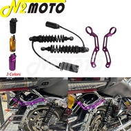 Motorcycle Adjustable 325mm Shock Absorbers For Harley Street Glide ST FLHXST 22-24 Moto Remote Rese