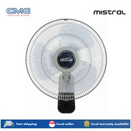 *Installation Available* Mistral 16" Wall Fan with remote control MWF4035R