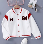 Baseball Jacket for Boys and Girls Varsity Jacket Baseball Hoodie Men Wanita Size Medium XS SML XL A
