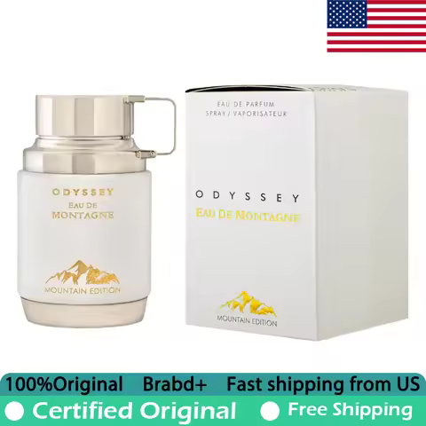 Armaf Odyssey Eau de Montagne Spray 3.4 Ounce Premium Arabian Perfumes Lasting Oriental Vanilla Unis