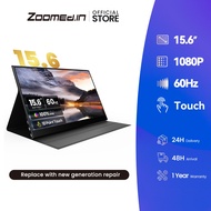 Zoomed-In Portable Monitor 14/15.6 inch 1080P 2K 4K USB-C HDMI Ultra Slim IPS Travel/Business Trip D