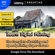 Video Course-The Complete Sketching and Speedpainting Super Course | Learn Digital Painting Course