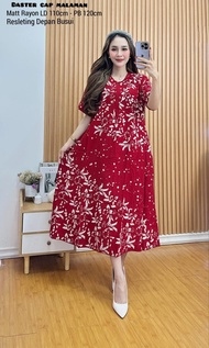 Promo - Daster terbaru batik cap malaman pekalongan || Daster jumbo kekinian bahan twill rayon super